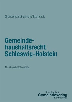 Cover Gemeindehaushaltsrecht Schleswig-Holstein (eBook, ePUB)