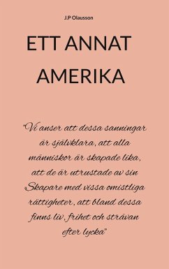 ETT ANNAT AMERIKA (eBook, ePUB) - Olausson, J. P