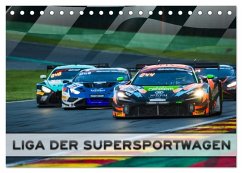Cover Liga der Supersportwagen (Tischkalender 2026 DIN A5 quer), CALVENDO Monatskalender
