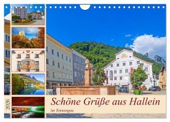 Schöne Grüße aus Hallein (Wandkalender 2026 DIN A4 quer), CALVENDO Monatskalender