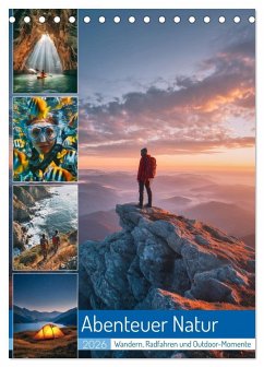Cover Abenteuer Natur (Tischkalender 2026 DIN A5 hoch), CALVENDO Monatskalender