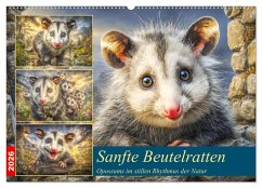 Cover Sanfte Beutelratten. Opossums im stillen Rhythmus der Natur (Wandkalender 2026 DIN A2 quer), CALVENDO Monatskalender