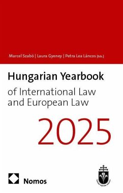 Cover Hungarian Yearbook of International Law and European Law 2025 (13)