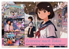 Zeitreise nach Tokio (Wandkalender 2026 DIN A2 quer), CALVENDO Monatskalender Zeitreise nach Tokio (Wandkalender 2026 DIN A2 quer), CALVENDO Monatskalender