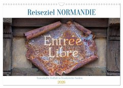 Cover Reiseziel Normandie (Wandkalender 2026 DIN A3 quer), CALVENDO Monatskalender