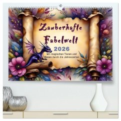 Zauberhafte Fabelwelt (hochwertiger Premium Wandkalender 2026 DIN A2 quer), Kunstdruck in Hochglanz Zauberhafte Fabelwelt (hochwertiger Premium Wandkalender 2026 DIN A2 quer), Kunstdruck in Hochglanz