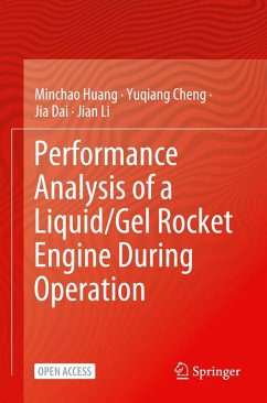 Cover Performance Analysis of a Liquid/Gel Rocket Engine During Operation