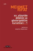 20. Yüzyilda Dilbilim ve Göstergebilim Kuramlari 1