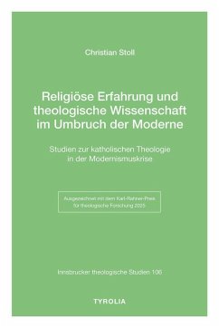 Cover Religiöse Erfahrung und theologische Wissenschaft im Umbruch der Moderne