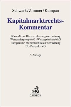 Cover Kapitalmarktrechts-Kommentar