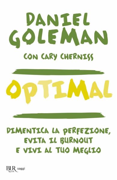 Optimal. Dimentica la perfezione, evita il burnout e vivi al tuo meglio