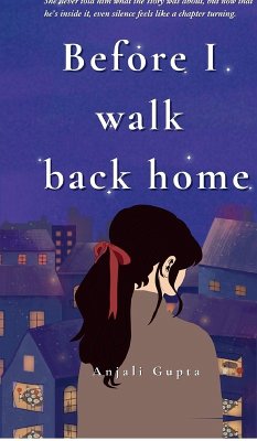 Cover Before I walk back home