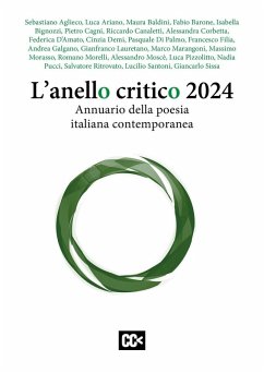 Cover L' anello critico 2024. Annuario della poesia italiana contemporanea