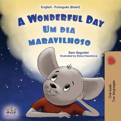 Cover A Wonderful Day (English Portuguese Bilingual Children's Book -Brazilian)