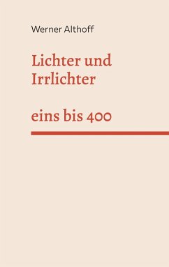 Cover Lichter und Irrlichter
