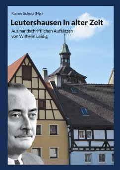 Cover Leutershausen in alter Zeit
