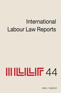 International Labour Law Reports, Volume 44 International Labour Law Reports, Volume 44