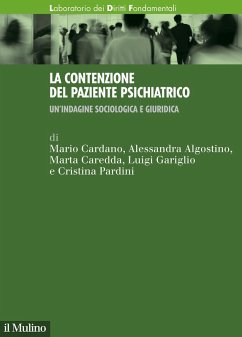 Cover La contenzione del paziente psichiatrico. Un'indagine sociologica e giuridica
