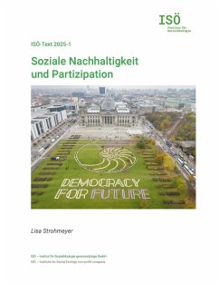 Cover Soziale Nachhaltigkeit und Partizipation