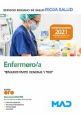 Enfermero-a del Servicio Riojano de Salud, temario parte general y test