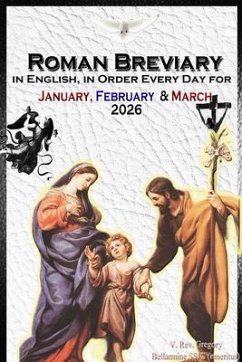 Cover The Roman Breviary in English, in Order, Every Day for January, February, March 2026 (eBook, ePUB)