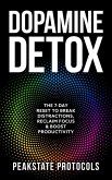 Dopamine Detox: The 7-Day Reset To Break Distractions, Reclaim Focus & Boost Productivity (eBook, ePUB) Dopamine Detox: The 7-Day Reset To Break Distractions, Reclaim Focus & Boost Productivity (eBook, ePUB)