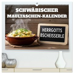 Cover Schwäbischer Maultaschen-Kalender (hochwertiger Premium Wandkalender 2026 DIN A2 quer), Kunstdruck in Hochglanz