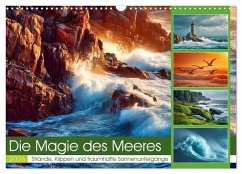 Die Magie des Meeres (Wandkalender 2026 DIN A3 quer), CALVENDO Monatskalender Die Magie des Meeres (Wandkalender 2026 DIN A3 quer), CALVENDO Monatskalender