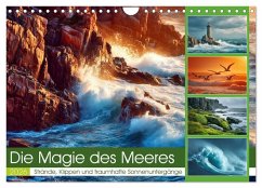 Die Magie des Meeres (Wandkalender 2026 DIN A4 quer), CALVENDO Monatskalender Die Magie des Meeres (Wandkalender 2026 DIN A4 quer), CALVENDO Monatskalender