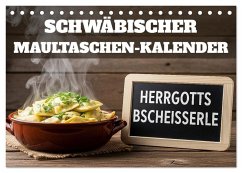 Cover Schwäbischer Maultaschen-Kalender (Tischkalender 2026 DIN A5 quer), CALVENDO Monatskalender