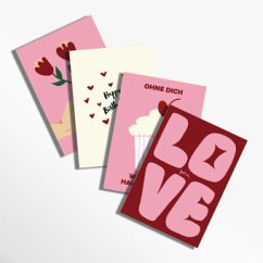 Cover Grußkarten-Set: Liebe