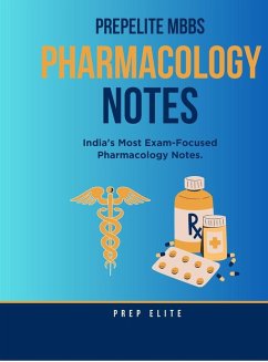 Cover PrepElite MBBS Pharmacology Notes
