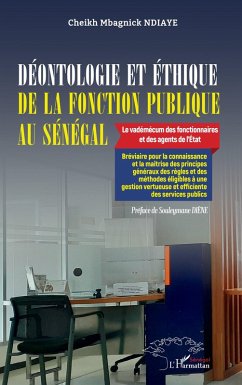 Cover Déontologie et éthique de la fonction publique au Sénégal