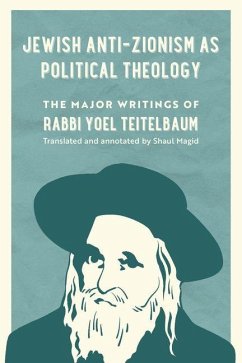 Cover Jewish Anti-Zionism as Political Theology
