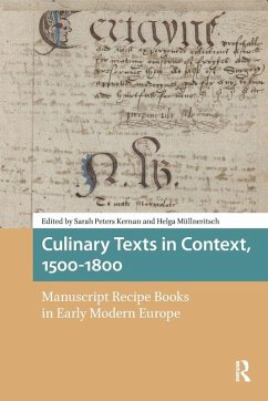 Cover Culinary Texts in Context, 1500-1800
