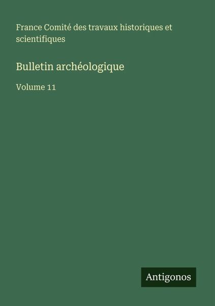 Bulletin archéologique Bulletin archéologique