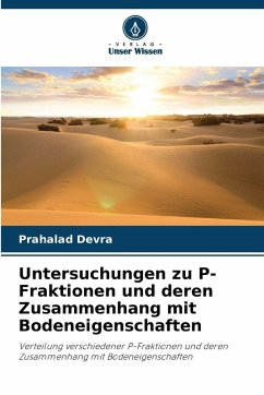 Cover Untersuchungen zu P-Fraktionen und deren Zusammenhang mit Bodeneigenschaften