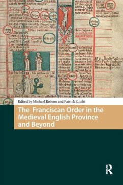 Cover The Franciscan Order in the Medieval English Province and Beyond