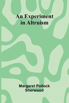 Cover An Experiment In Altruism