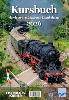 Cover Kursbuch der deutschen Museums-Eisenbahnen - 2026
