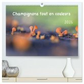 Champignons tout en couleurs (Calendrier mural 2026 DIN A2 vertical) calendrier de bureau