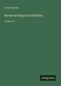 Cover Revue artistique et littéraire