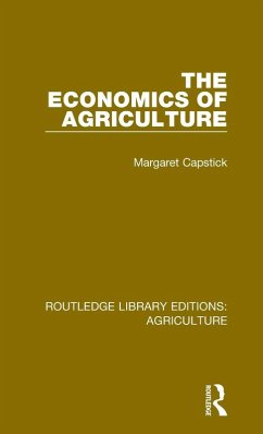 The Economics of Agriculture Cover The Economics of Agriculture