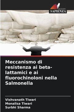 Cover Meccanismo di resistenza ai beta-lattamici e ai fluorochinoloni nella Salmonella
