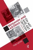 Benjamin and Adorno on Art and Art Criticism