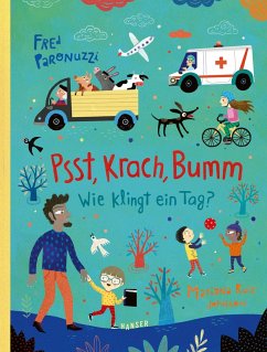 Cover Psst, Krach, Bumm - Wie klingt ein Tag?