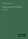 Bulletin de la Faculté des lettres