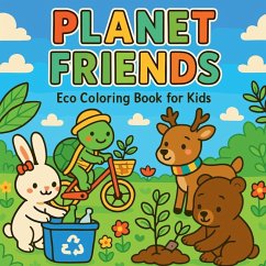 Cover Planet Friends - Eco Coloring Book for Kids
