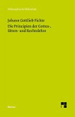 Die Principien der Gottes-, Sitten- und Rechtslehre
