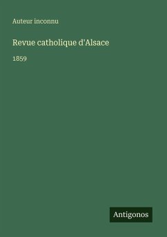 Cover Revue catholique d'Alsace